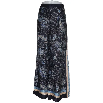 Pantalon patte d'éléphant (Bleu, Blanc) de H&M Viscose