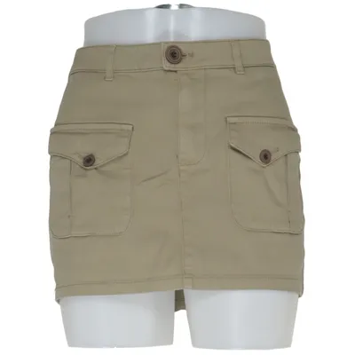 Jupe (Beige) de Zara Trafaluc Coton, Élasthane