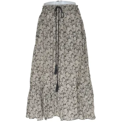 Maxi rok (Zwart, Beige) van Adika Katoen