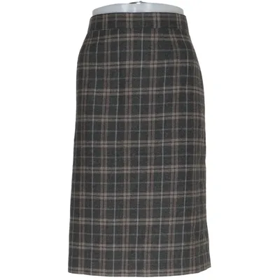 Jupe (Gris, Beige) de Barisal Polyester, Laine