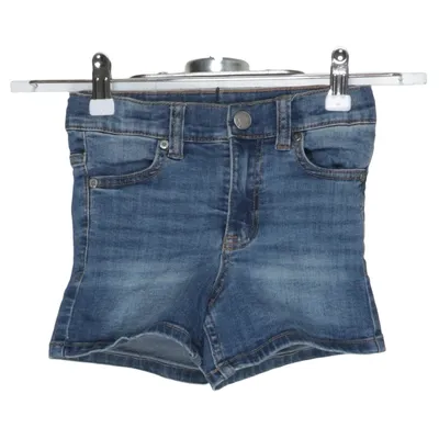 Denim shorts (Blauw) van Polarn O. Pyret Elastaan, Organisch katoen, Gerecycled polyester