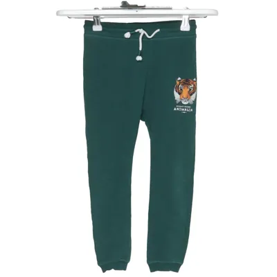 Sweatpants (Green, Multicolored) from Kelzuki x H&M Cotton, Polyester
