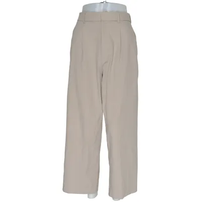 Kostuumbroek (Beige) van Uniqlo Elastaan, Gerecycled polyester, Viscose