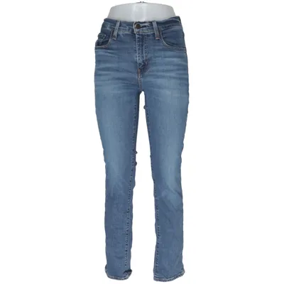 Jeans (724 High Rise Straight) från Levi's Premium Bomull, Elastan, Lyocell, Polyester