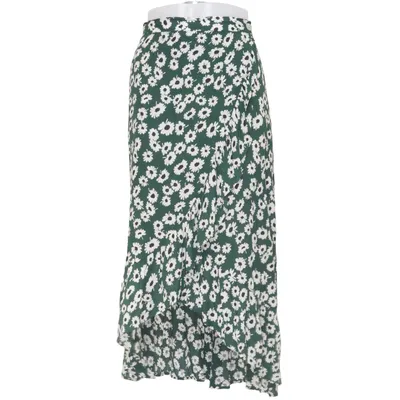 Jupe portefeuille (Vert, Blanc) de Rails Viscose