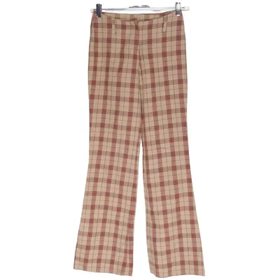 Pants (Beige, Red, Pink) from Impuls Polyester, Viscose