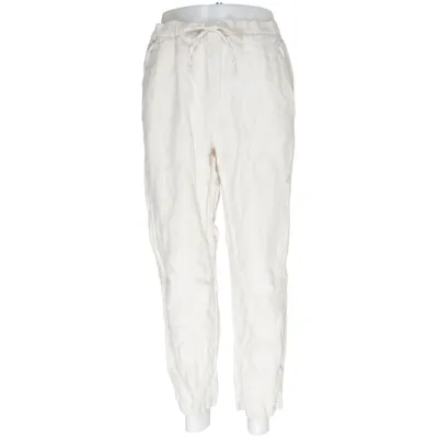 Pants (Beige) from H&M Man Linen, Polyester, Cotton
