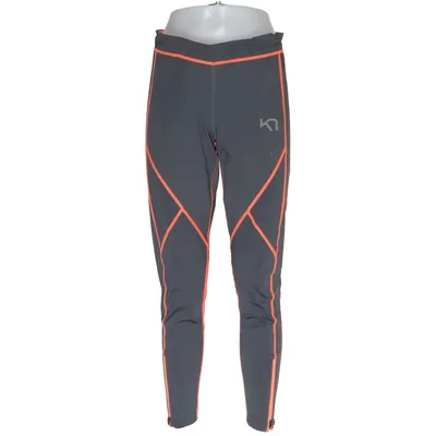 Sportleggings (Grijs, Oranje) van Kari Traa Elastaan, Polyester
