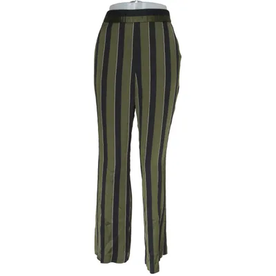 Pantalon patte d'éléphant (Vert, Noir, Blanc) de Minx Acétate, Élasthane, Viscose