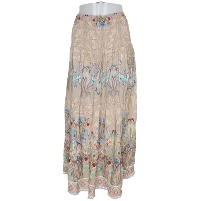 Jupe longue (Beige, Multicolore) de Marta Viscose