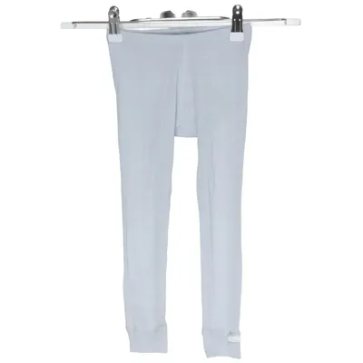 Lange onderbroek (Blauw) van Dilling Merinowol, Zijde