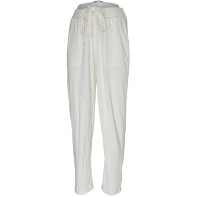 Pantalon patte d'éléphant (Blanc) de Linvosges Élasthane, Polyester, Viscose
