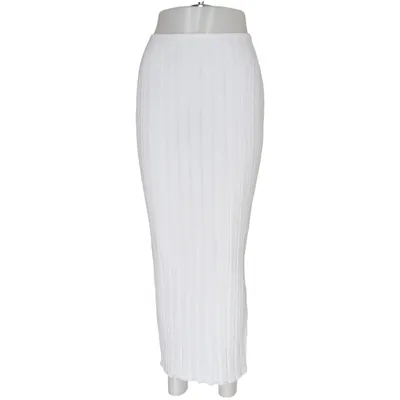 Maxi skirt (White) from Sndys Polyamide, Viscose