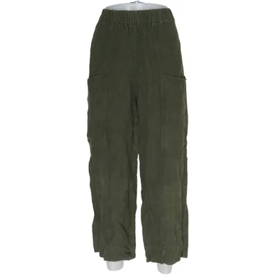 Culottes (Green) from Flaxxxs Linen, Polyamide, Wool