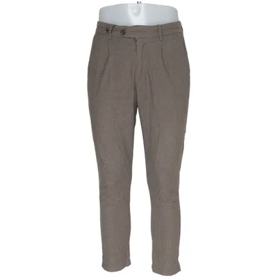 Kostymbyxor (Brun) från John Henric Bomull, Elastan, Polyester