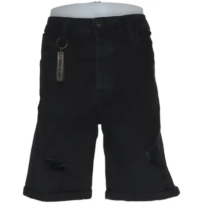 Jeansshorts (Svart) från Ashes to Dust Bomull, Elastan