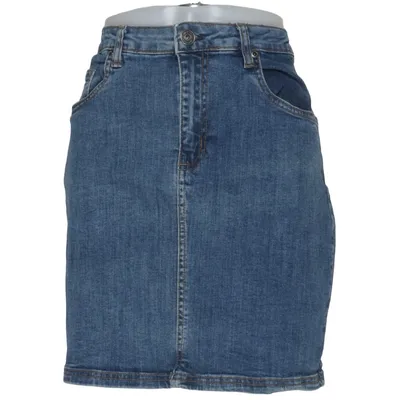 Jeanskjol (Blå) från Denim Hunter Bomull, Elastan