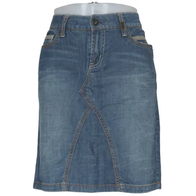 Denim skirt (ROSIE DENIM KNEE SKIRT) from ONLY Limitless Denim Cotton