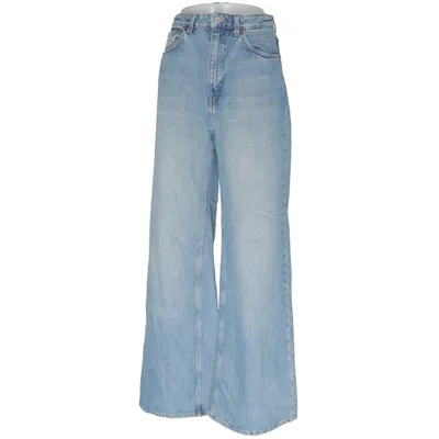 Spijkerbroek (Ace High Wide Jeans) van Weekday Katoen