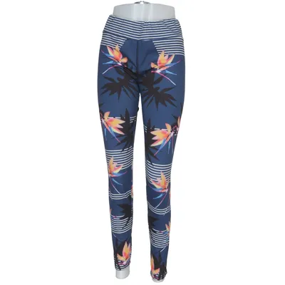 Træningsleggings (Blå, Flerfarvet) fra Fancy Elastan, Polyester
