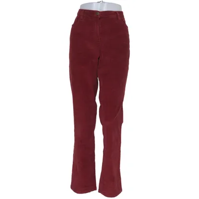 Corduroy pants (Red) from BPC Cotton, Elastane