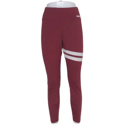 Träningstights (Röd, Vit) från Stronger Elastan, Återvunnen polyester