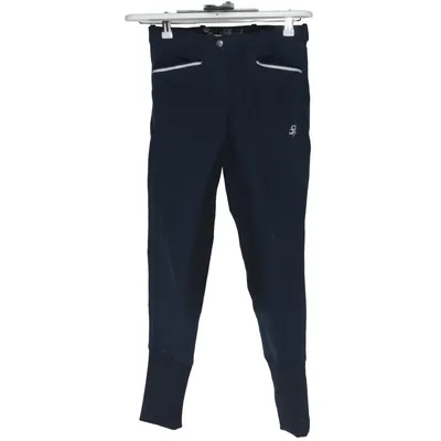 Pantalon d'équitation (Bleu) de Spooks Riding Coton, Élasthane, Polyester