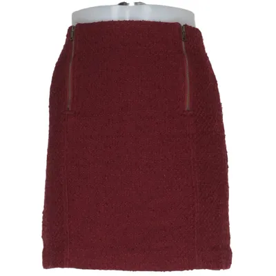 Jupe (Rouge) de Ann Taylor Loft Coton, Polyester