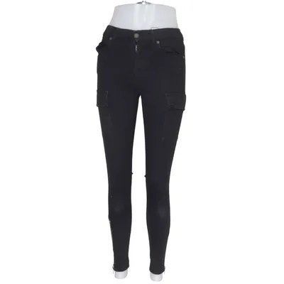 Cargobukser (DEZIE BLACK 101) fra Dr. Denim Bomuld, Elastan, Polyester
