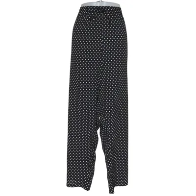 Bukser (Sort, Hvid) fra ONLY Carmakoma Elastan, Polyester