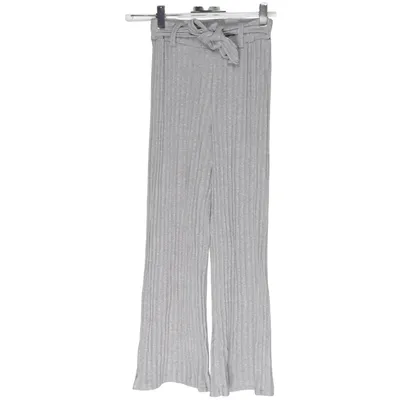 Palazzo broek (Grijs) van XOXO Friends Elastaan, Polyester, Viscose