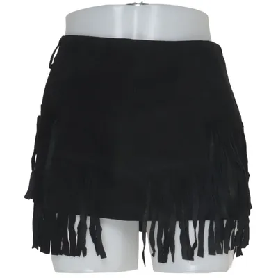 Jupe (Noir) de One Teaspoon Daim, Viscose