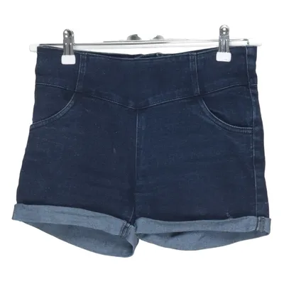 Short en jean (Bleu) de Crash One Coton, Élasthane, Polyester