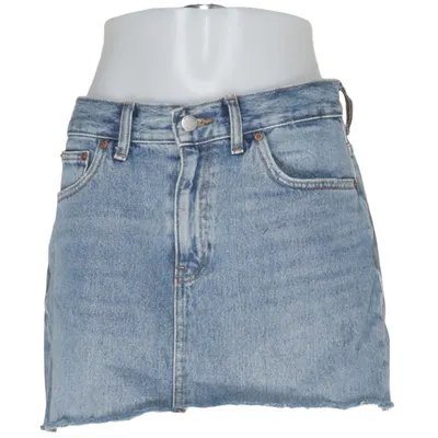 Jeansnederdel (Myra Skirt) fra Dr. Denim Bomuld