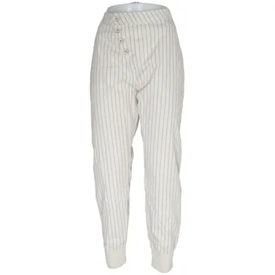 Bukser (Beige) fra Summum Woman Bomuld, Elastan