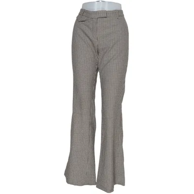 Kostuumbroek (Beige, Bruin) van Mango Premium Acetaat, Elastaan, Polyester, Viscose