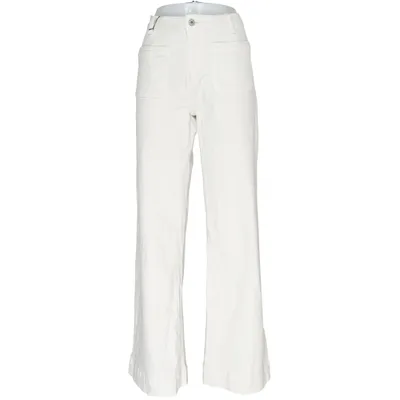 Spijkerbroek (Beige) van Mulaya Katoen, Elastaan, Polyester