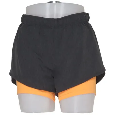 Sports shorts (Gray, Orange) from H&M Sport Elastane, Polyester