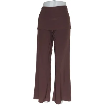 Pantalon patte d'éléphant (Marron) de Collusion Élasthane, Polyester