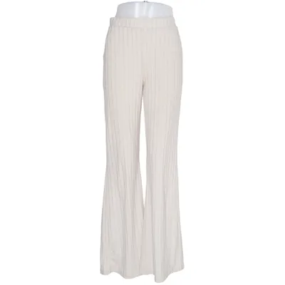 Pantalon (Beige) de H&M Modern Classic Élasthane, Polyester, Viscose