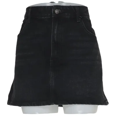 Spijkerrok (Zwart) van Topshop Katoen