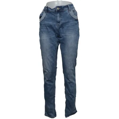 Spijkerbroek (Blauw) van Multiblu Katoen, Elastaan, Polyester, Viscose
