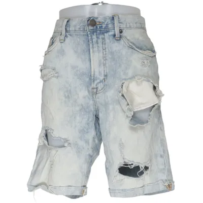 Denim shorts (Blauw) van American Eagle Outfitters Katoen, Elastaan