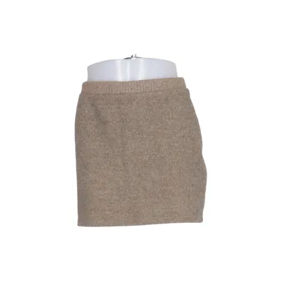 Kjol (Brun) från Zara Bomull, Elastan, Polyester