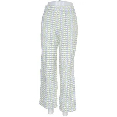 Bukser (Blå, Grøn, Hvid, Flerfarvet) fra Zara Bomuld, Polyester