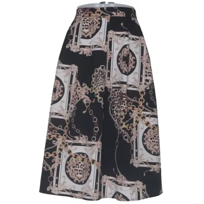 Skirt (Black, White, Gold) from Mohito