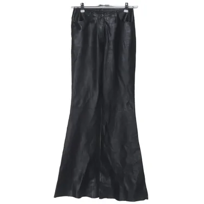 Leather pants (Black) from Roccobarocco Leather