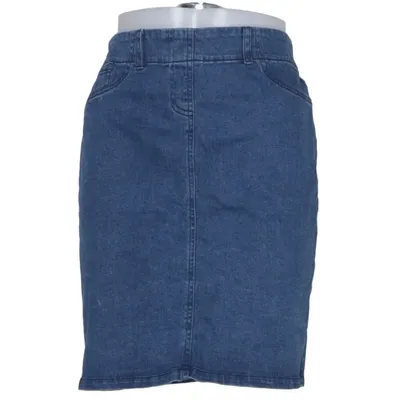 Denim skirt (Blue) from Balsamik