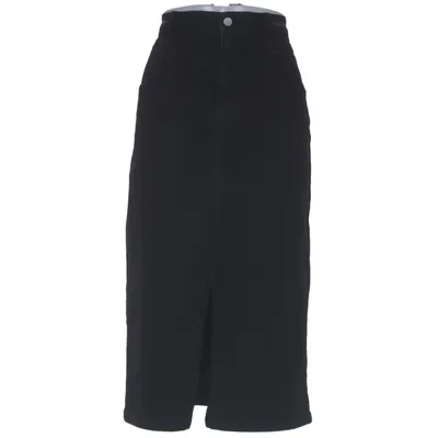 Jupe en jean (Gris) de Elora Coton, Élasthane, Polyester