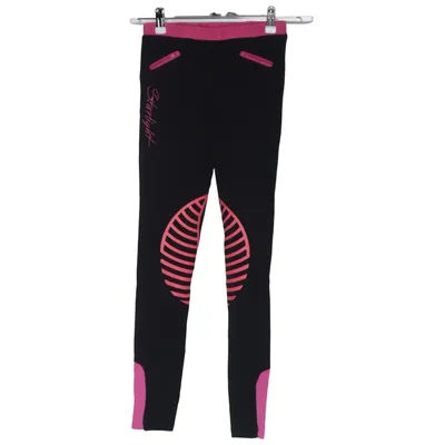 Pants (Black, Pink) from Starlight Equine Cotton, Elastane, Polyamide